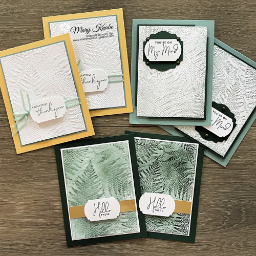 Embossing Folder Techniques